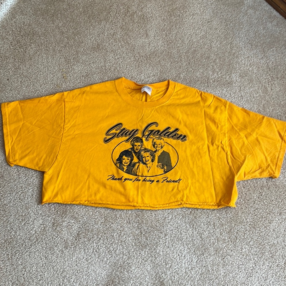 Golden girls crop top